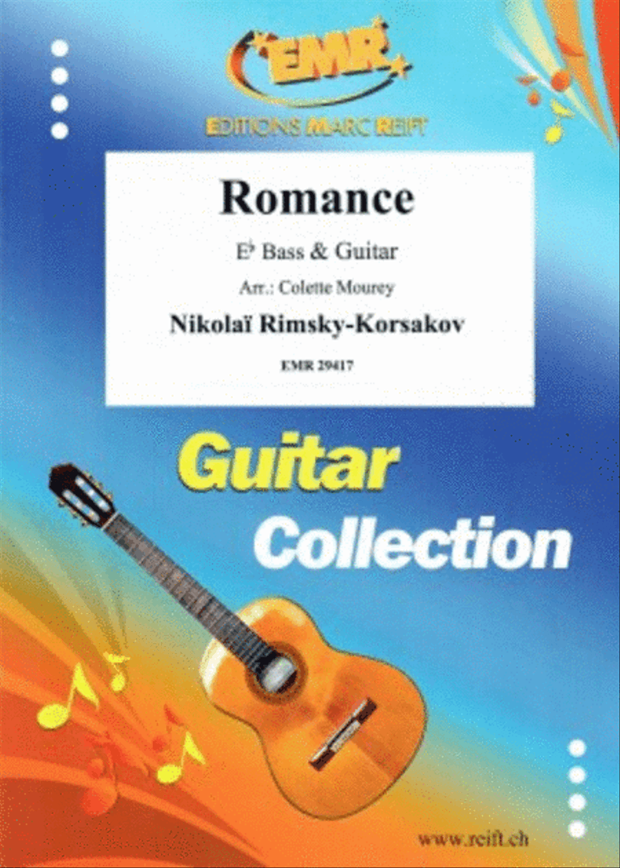 Romance Classical Guitar scores gallery preview page 1