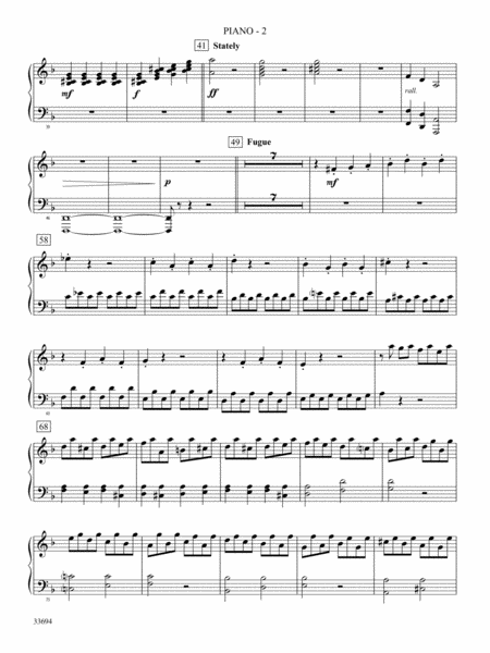 Toccata and Fugue in D Minor: Piano Accompaniment