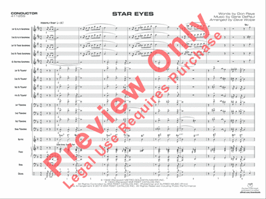 Star Eyes Jazz Ensemble scores gallery preview page 14