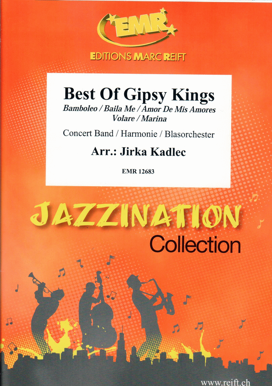 Best Of Gipsy Kings Best Of Gipsy Kings Concert Band scores gallery preview page 1