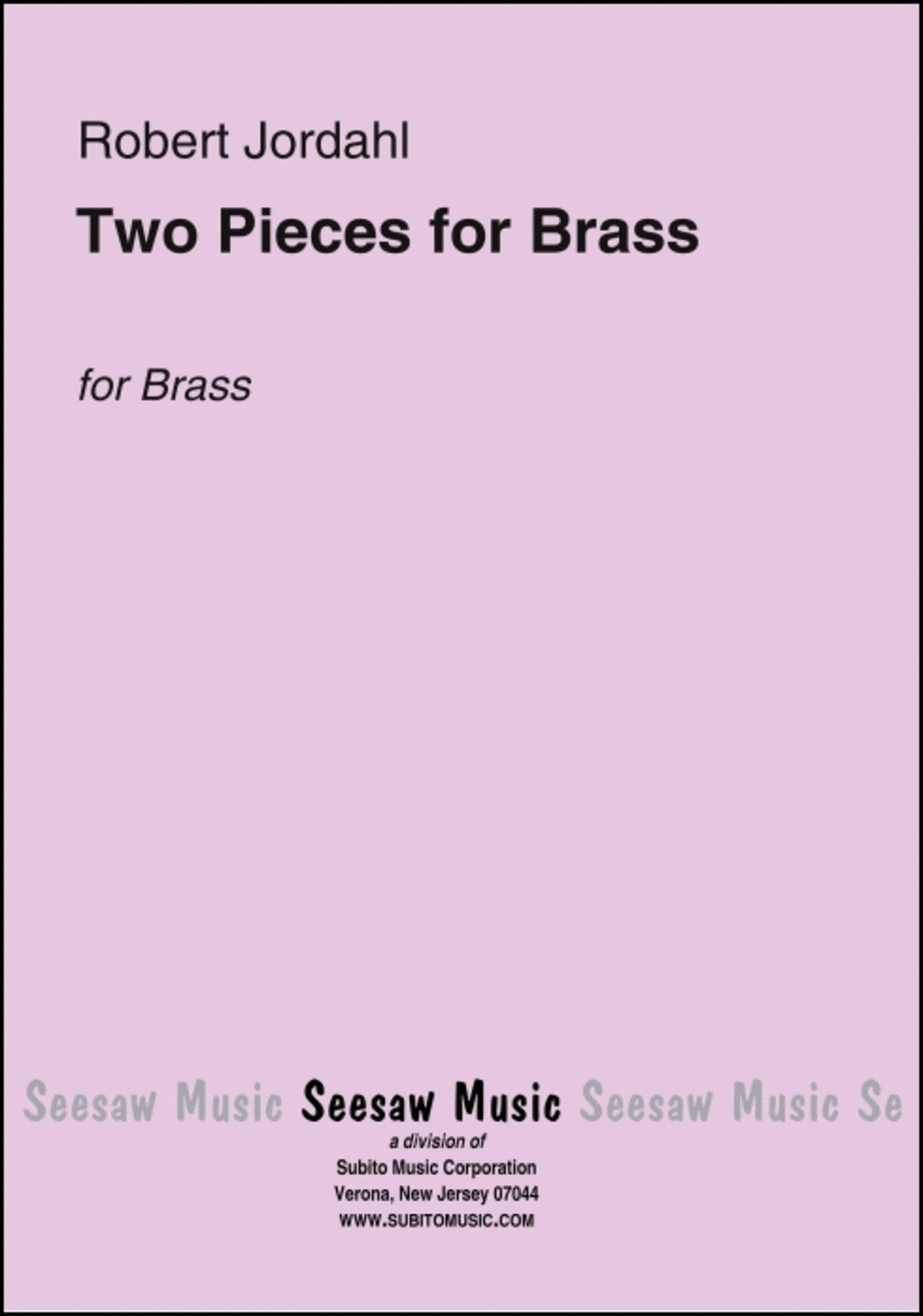 Two Pieces Two Pieces Brass Ensemble scores gallery preview page 1