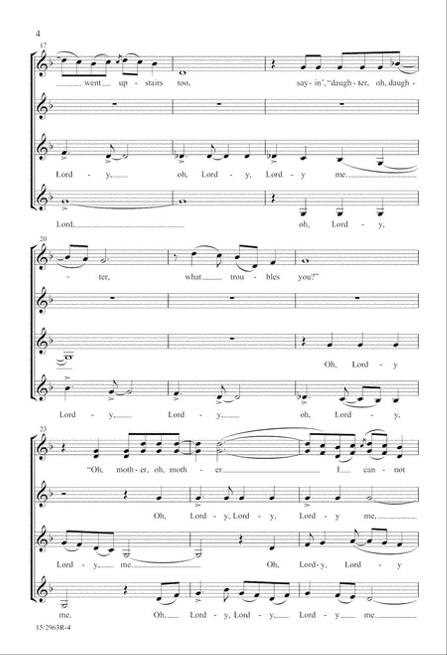 Go Dig My Grave SSAA scores gallery preview page 4