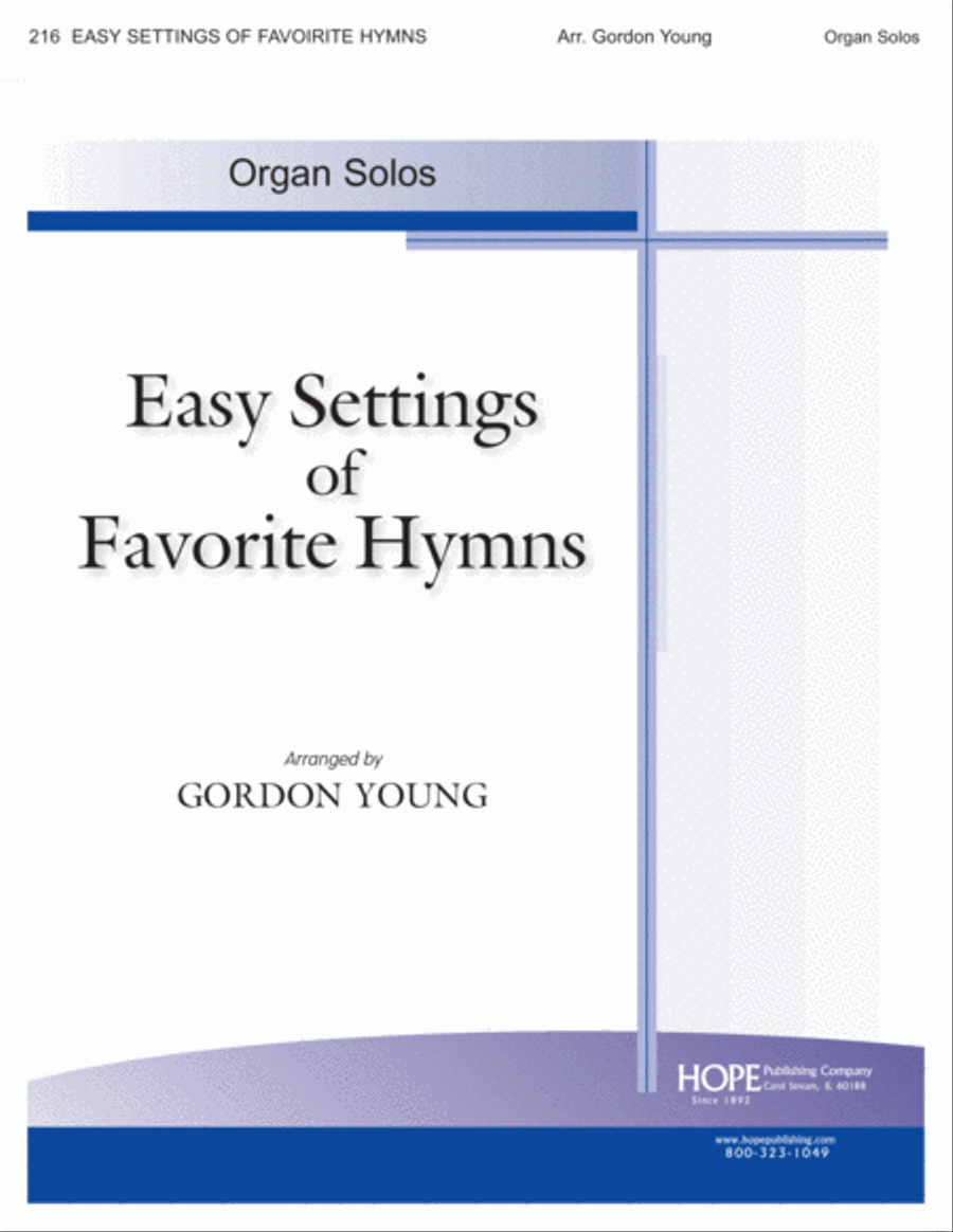 Easy Settings of Favorite Hymns-Digital Download Easy Settings of Favorite Hymns-Digital Download Organ scores gallery preview page 1
