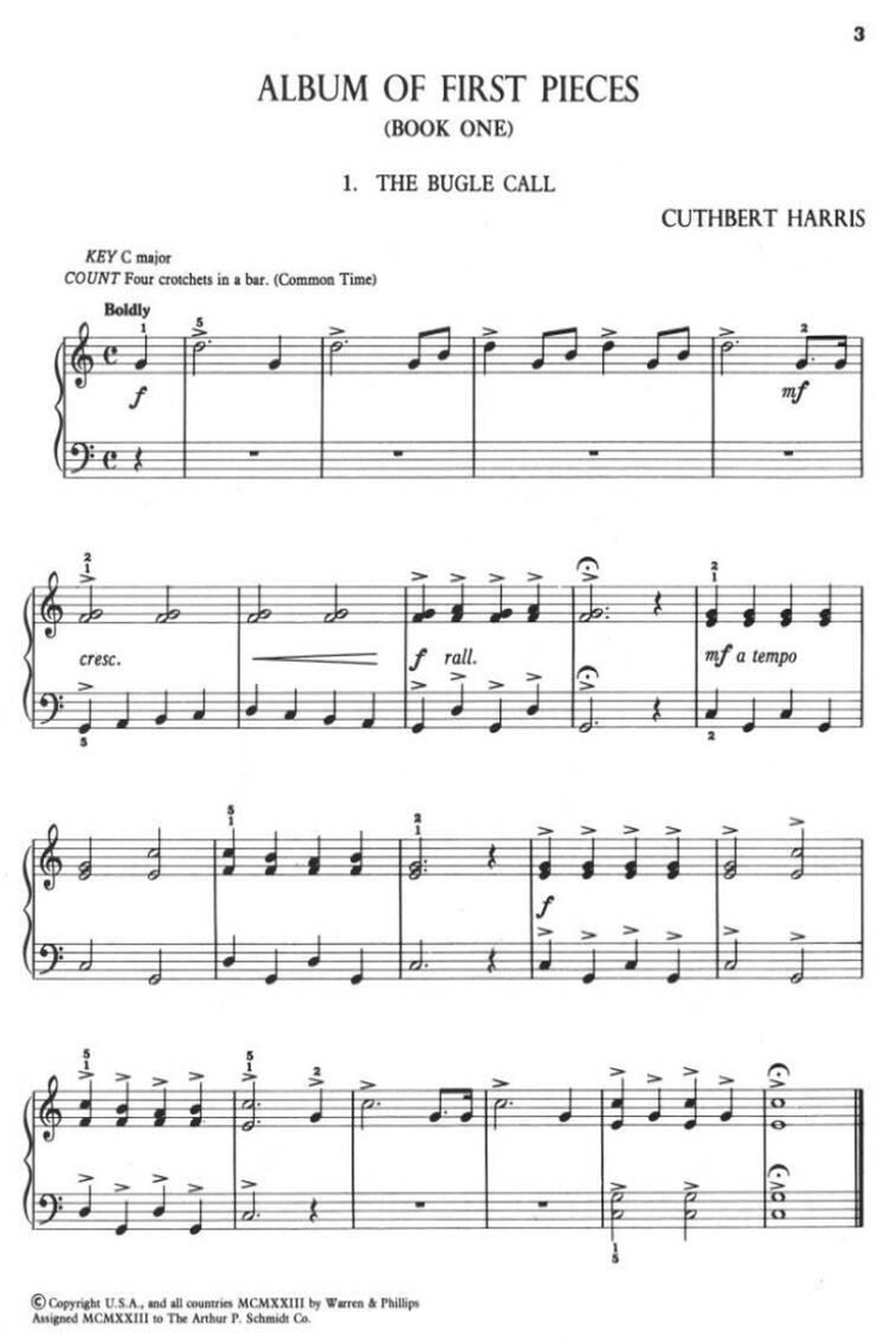 ABC Piano Method - Album Of First Pieces Book 1 Piano Method scores gallery preview page 2