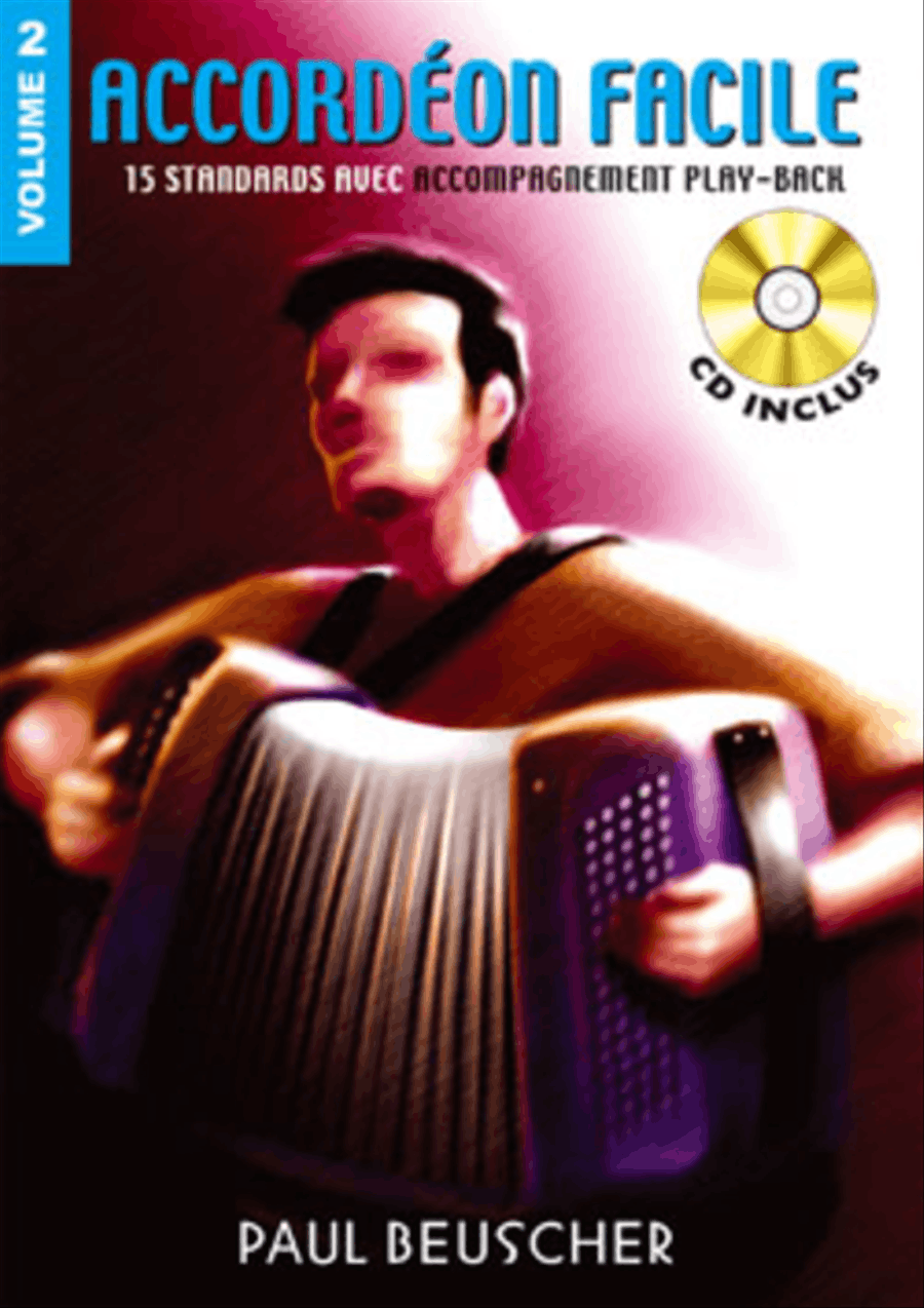 Accordeon facile - Volume 2 Accordion scores gallery preview page 1