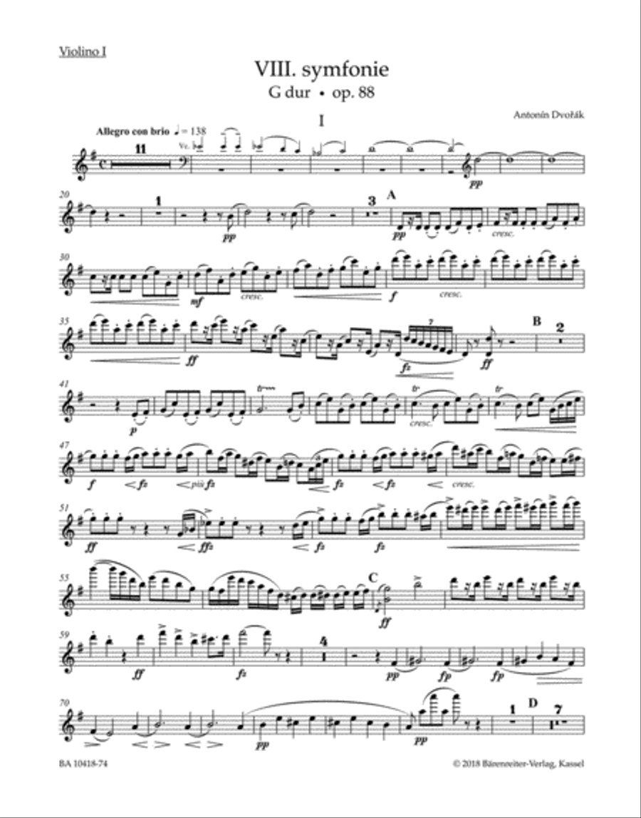 Symphony in G Major, Opus 88, No. 8