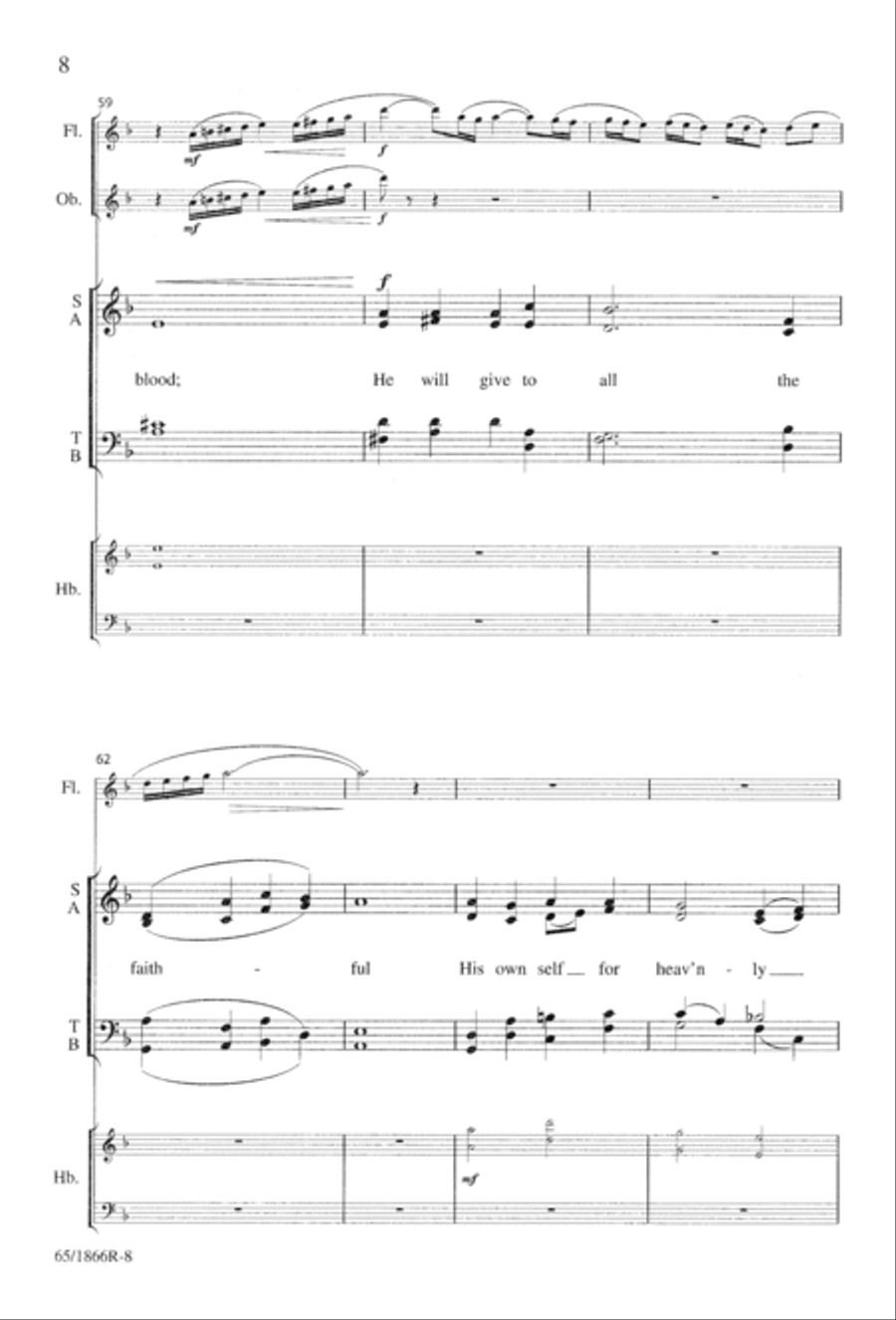 How Sweet the Sound How Sweet the Sound 4-Part scores gallery preview page 10