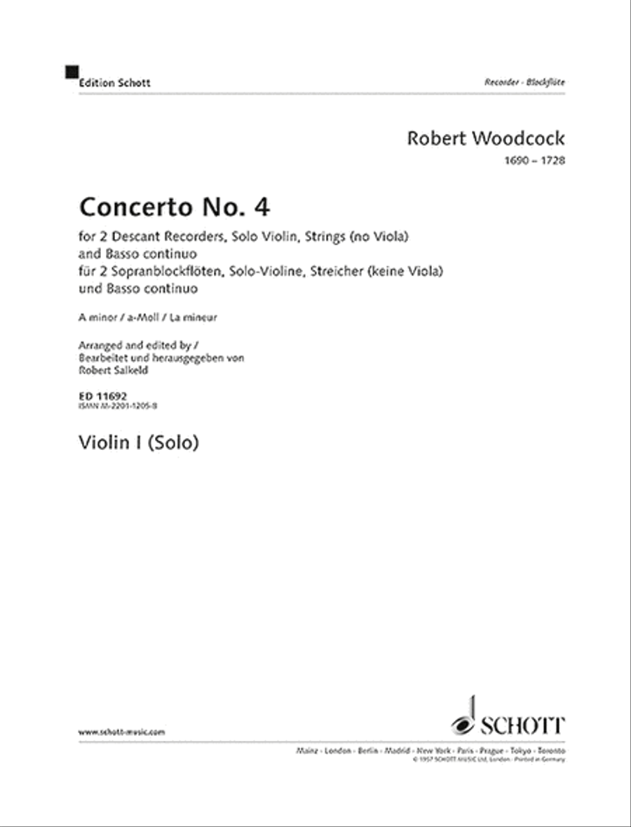 Concerto 4 Violin 1