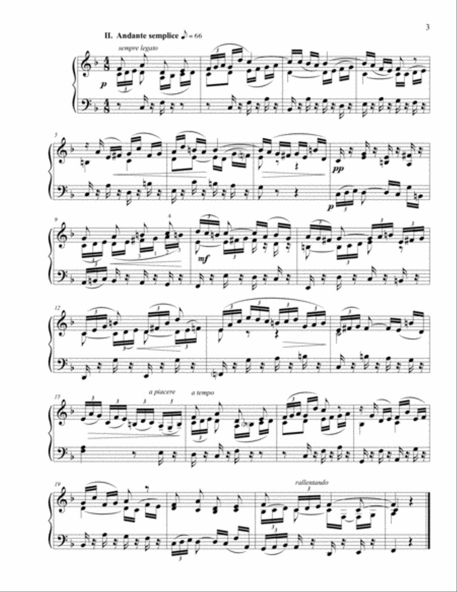Six Sonatinas for Piano or Clavichord Piano Solo scores gallery preview page 5