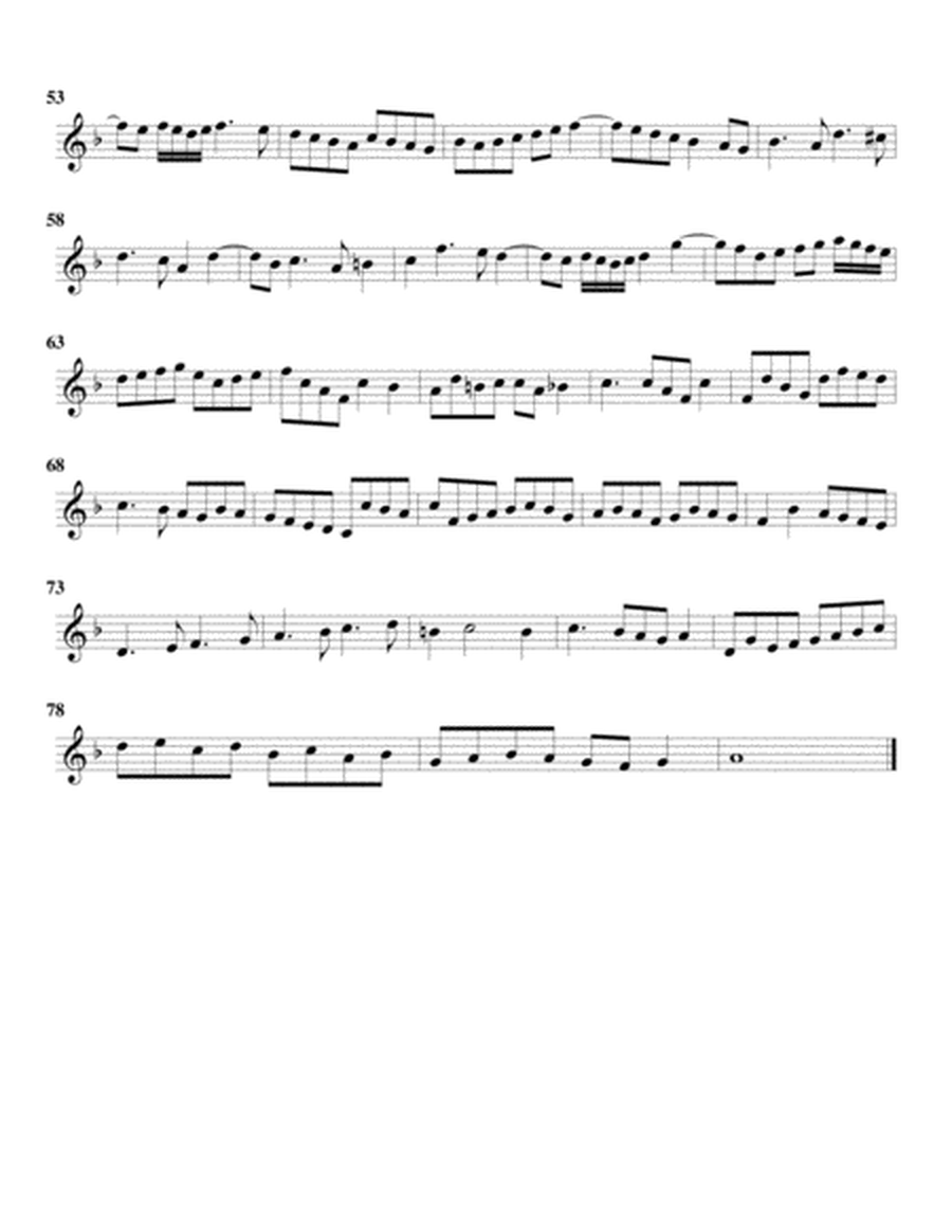 Differencias sobre el "Canto del cavallero" (arrangement for 4 recorders)