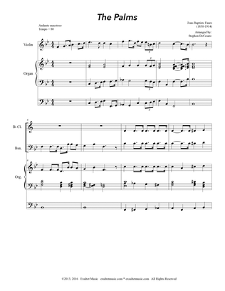 The Palms (Woodwind Quartet and Organ)