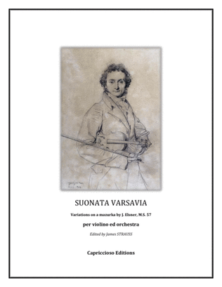 Niccolo Paganini - Suonata Varsavia for Violin and Piano