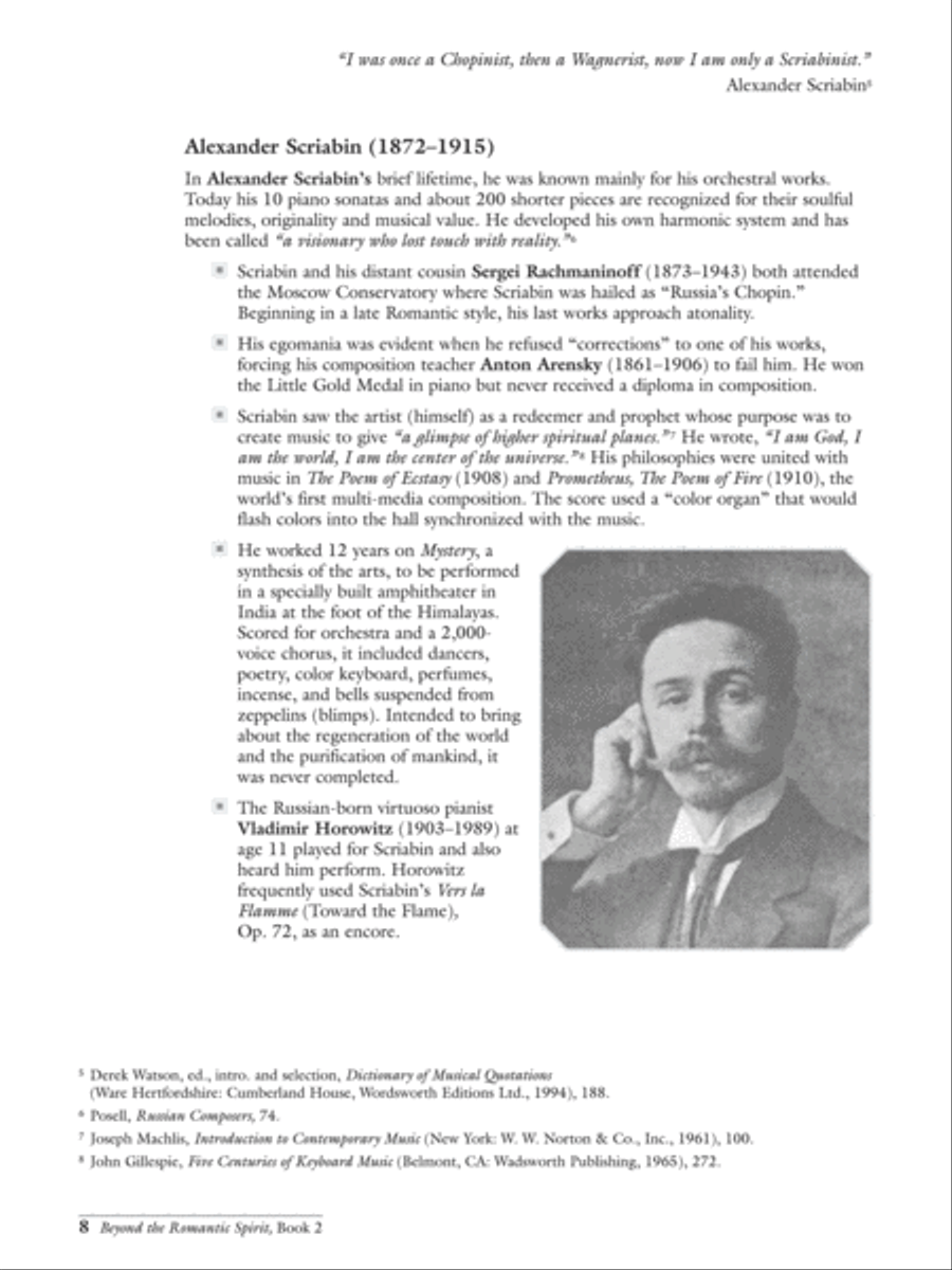 Beyond the Romantic Spirit (1880--1922), Book 2 Piano Solo scores gallery preview page 11