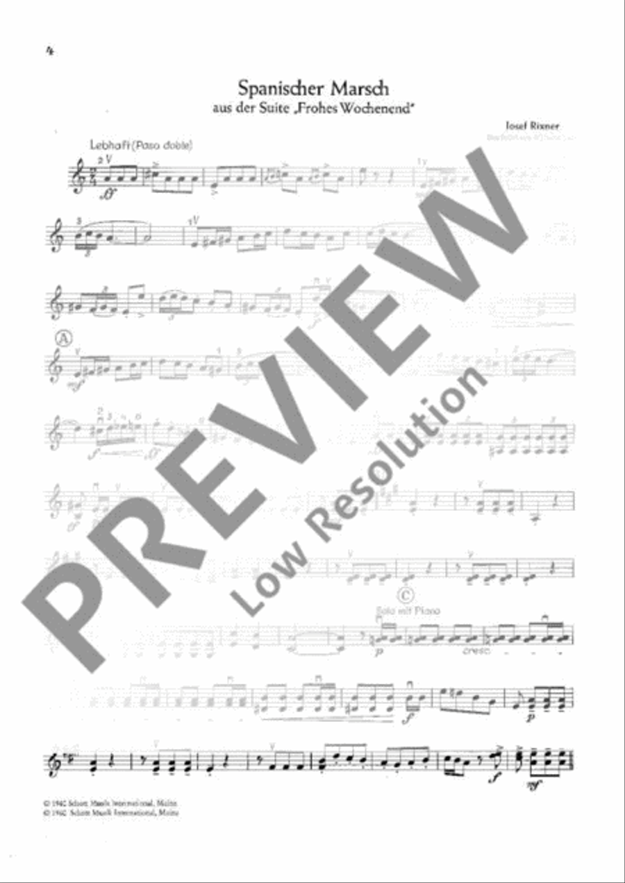 Unterhaltungskonzert Unterhaltungskonzert Violin scores gallery preview page 5