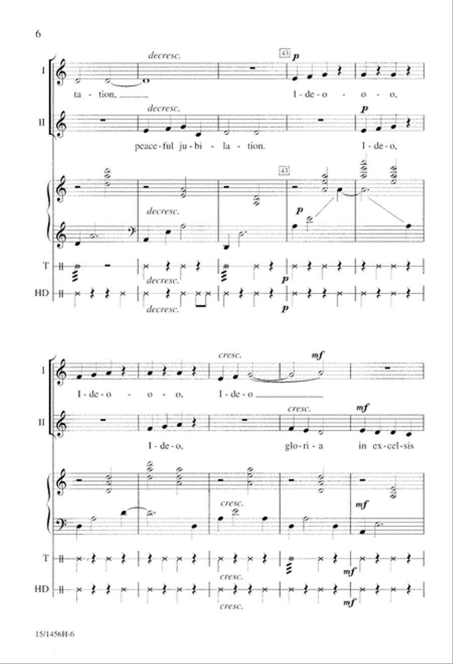Sing With Joy, Sing Noel 2-Part scores gallery preview page 6
