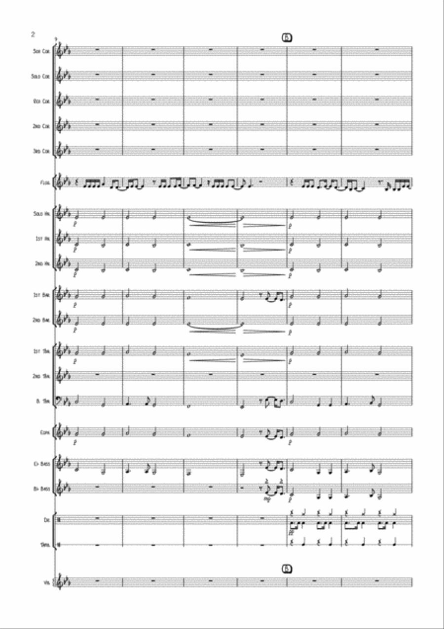 When We Were Young When We Were Young Brass Ensemble scores gallery preview page 2