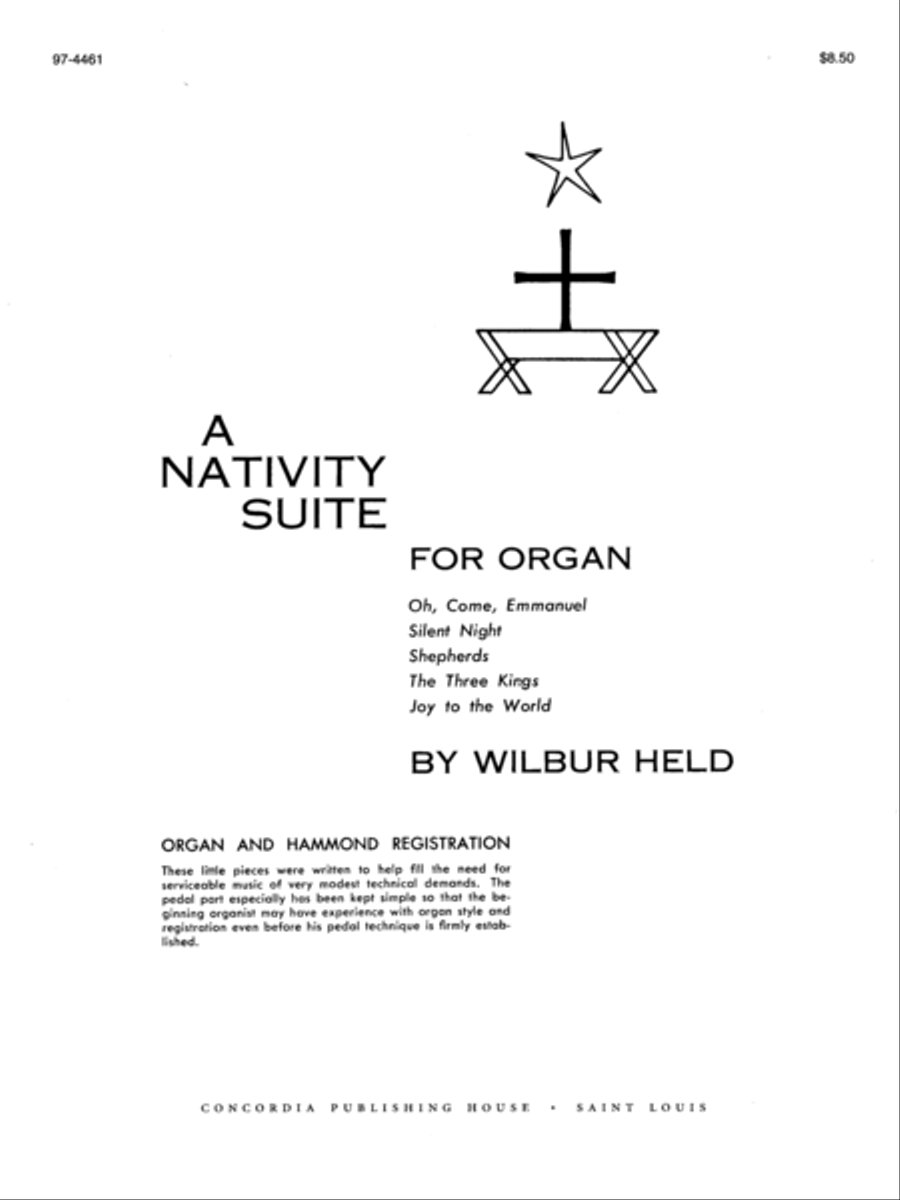 A Nativity Suite A Nativity Suite Organ scores gallery preview page 2