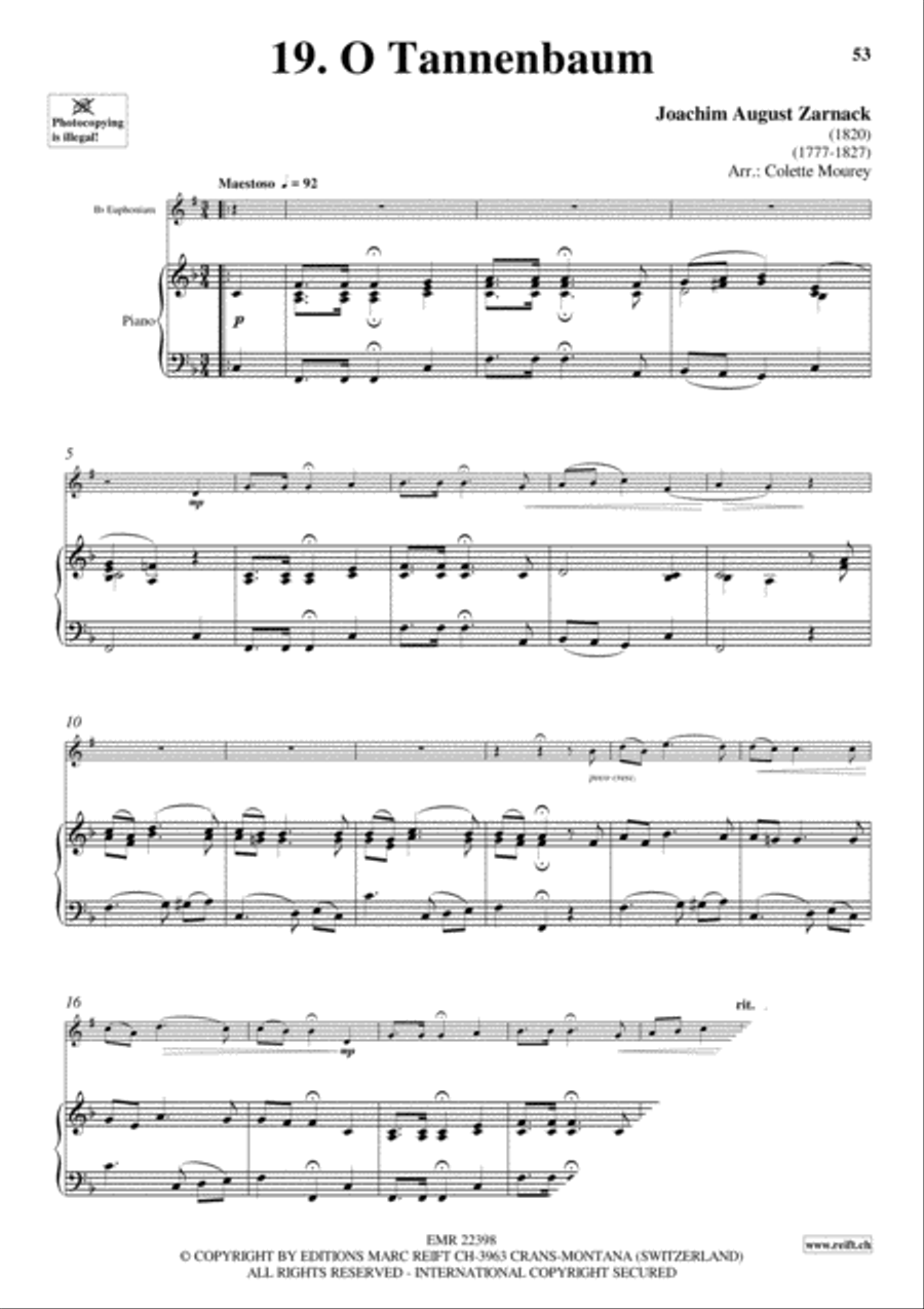 20 Greatest Christmas Hits Euphonium scores gallery preview page 21