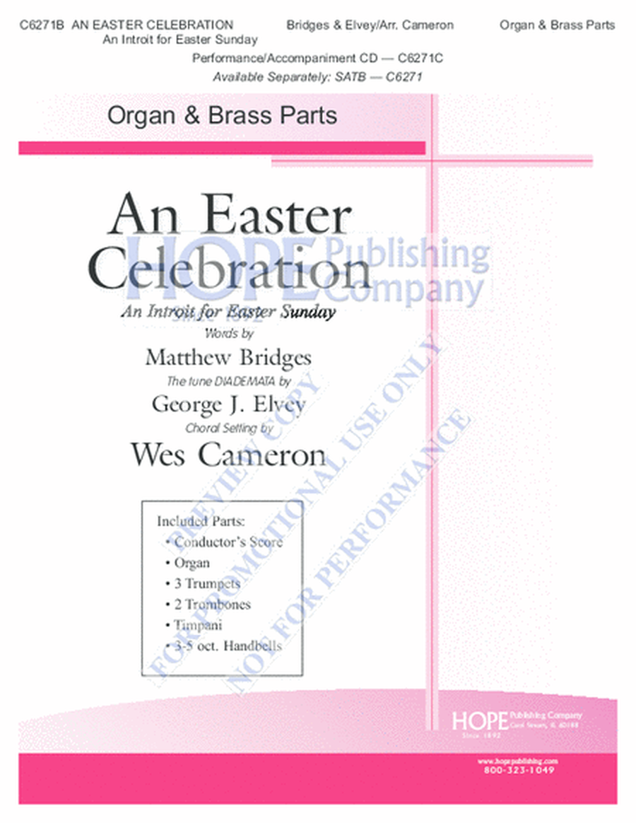 Easter Celebration: An Introit for Easter Sunday, An
