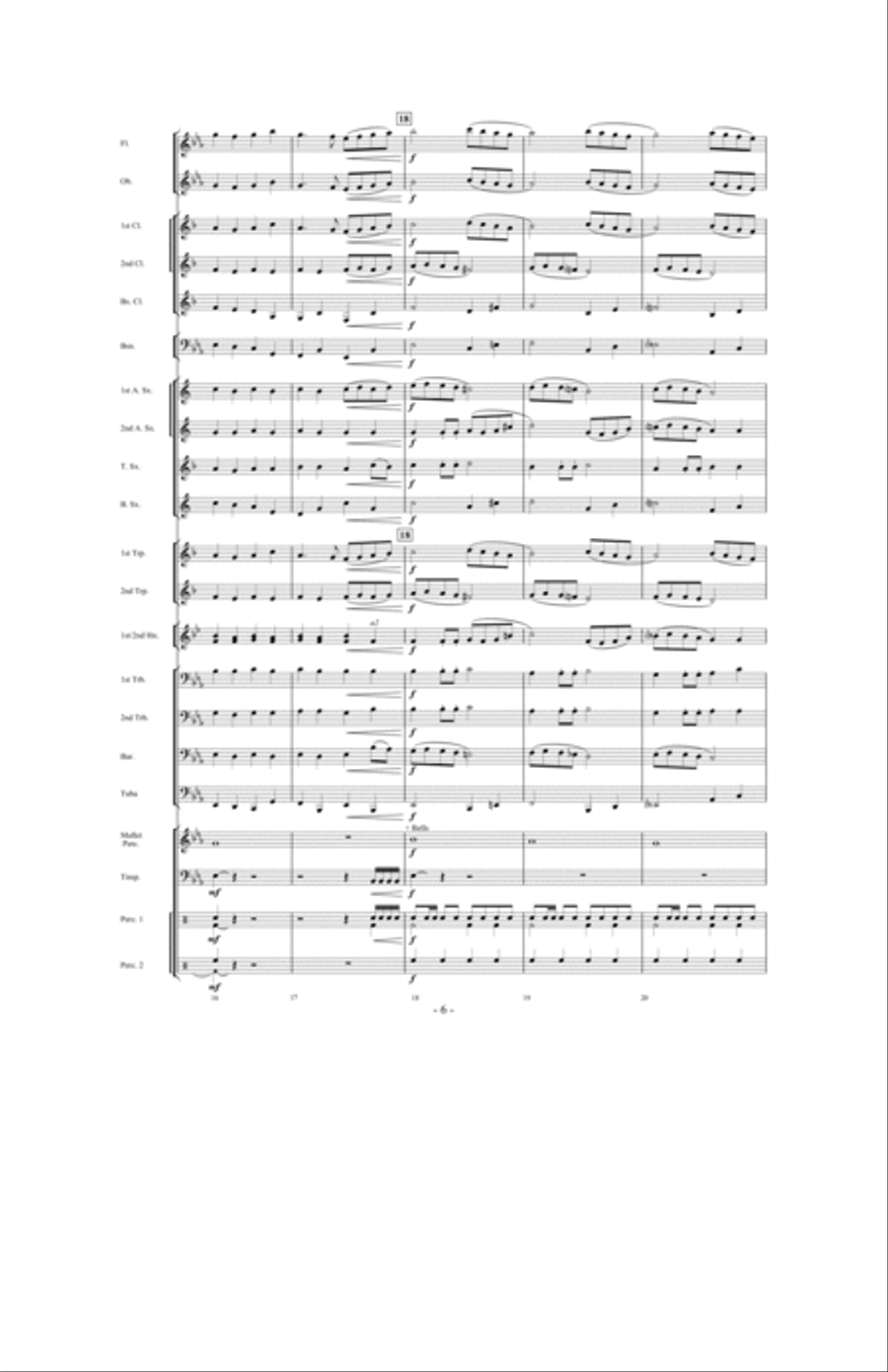 The Gift of Christmas The Gift of Christmas Concert Band scores gallery preview page 5