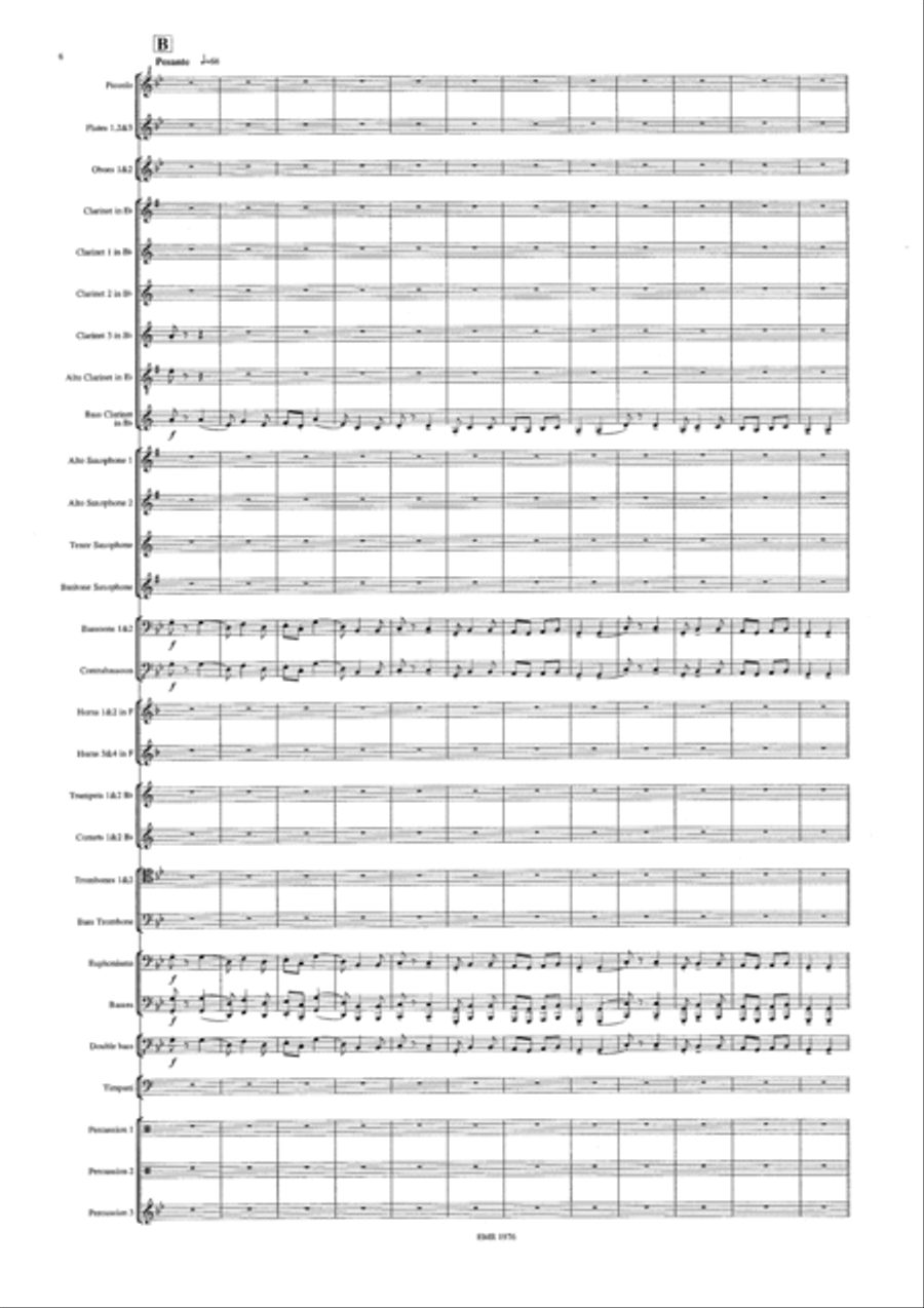 Russian Sailors Dance Concert Band scores gallery preview page 7