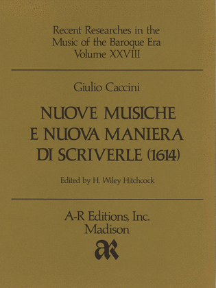 Nuove musiche e nuova maniera di scriverle (1614)