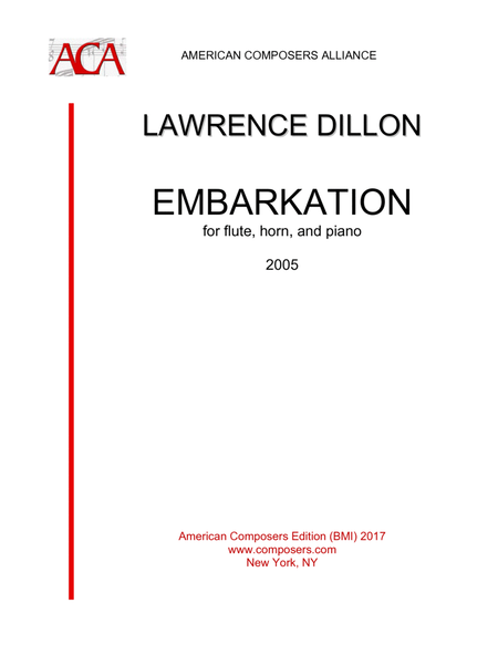 [Dillon] Embarkation