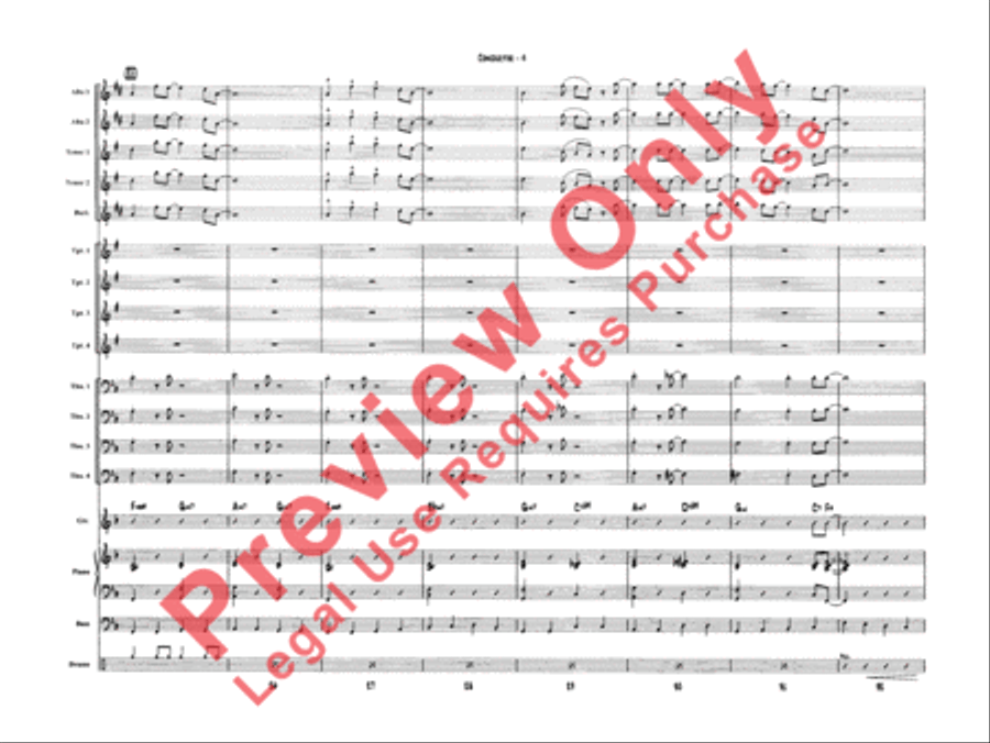 A Big Band Christmas A Big Band Christmas Jazz Ensemble scores gallery preview page 7