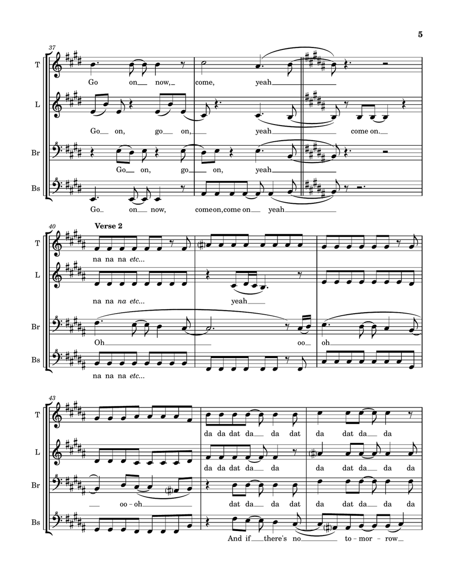Breathless SSAA scores gallery preview page 5