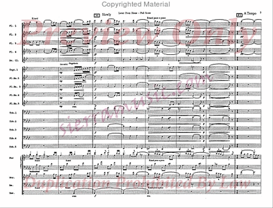 Letter from Home (Pro) Big Band scores gallery preview page 6