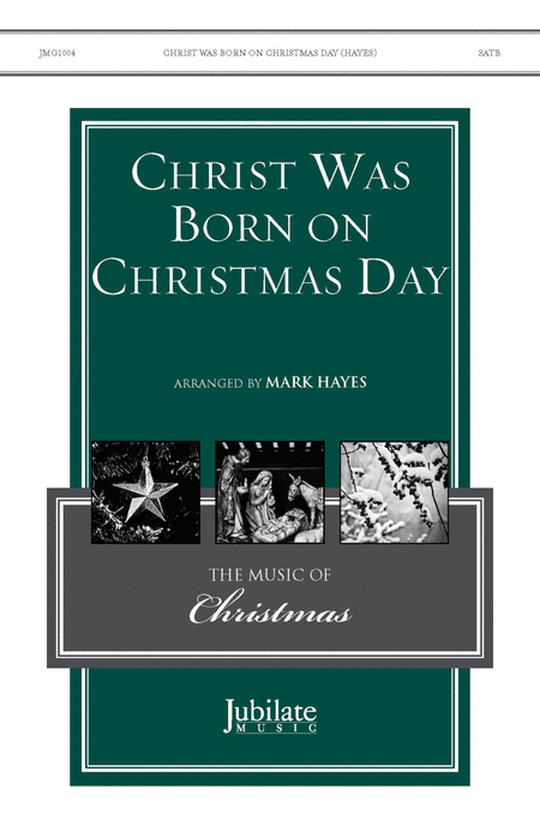 Christ Was Born on Christmas Day image number null