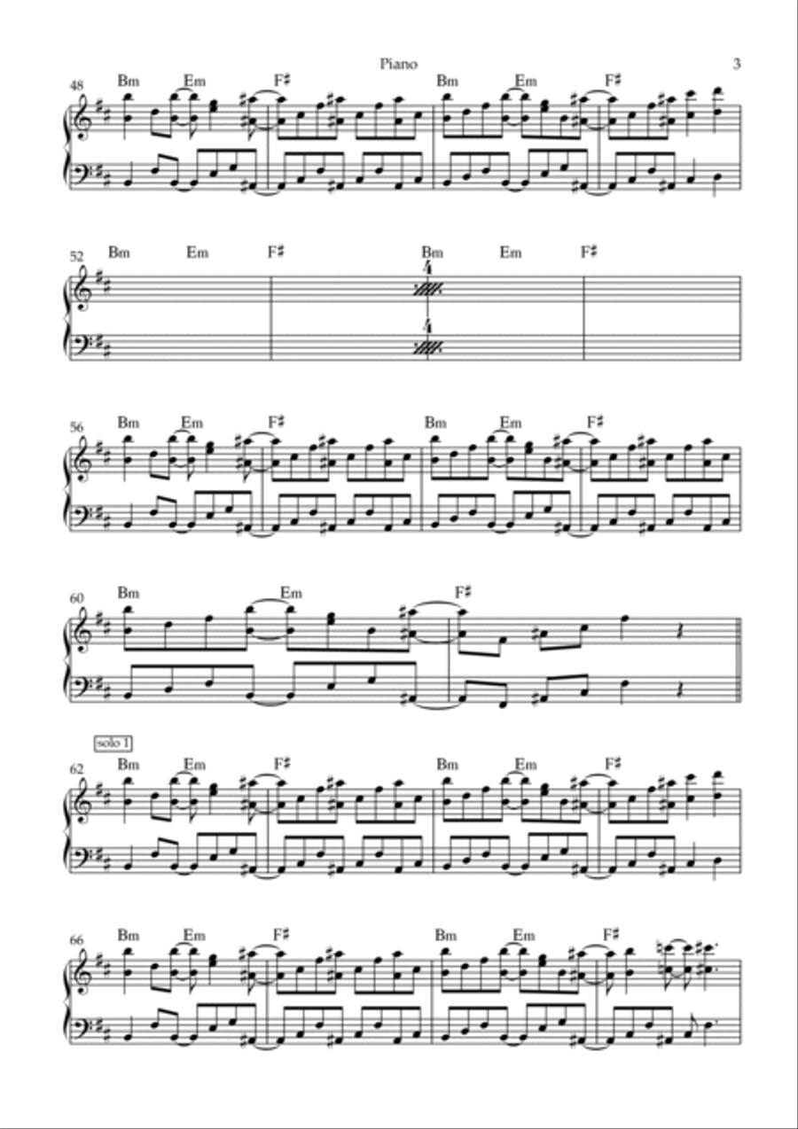 Corazon Espinado Corazon Espinado Piano Solo scores gallery preview page 3
