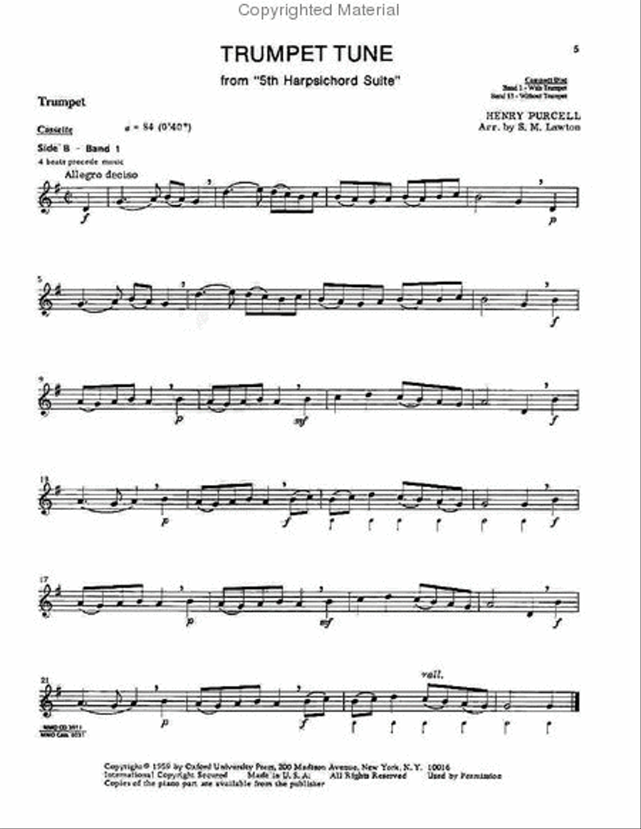 Beginning Trumpet Solos - Vol. 1 Trumpet Solo scores gallery preview page 2