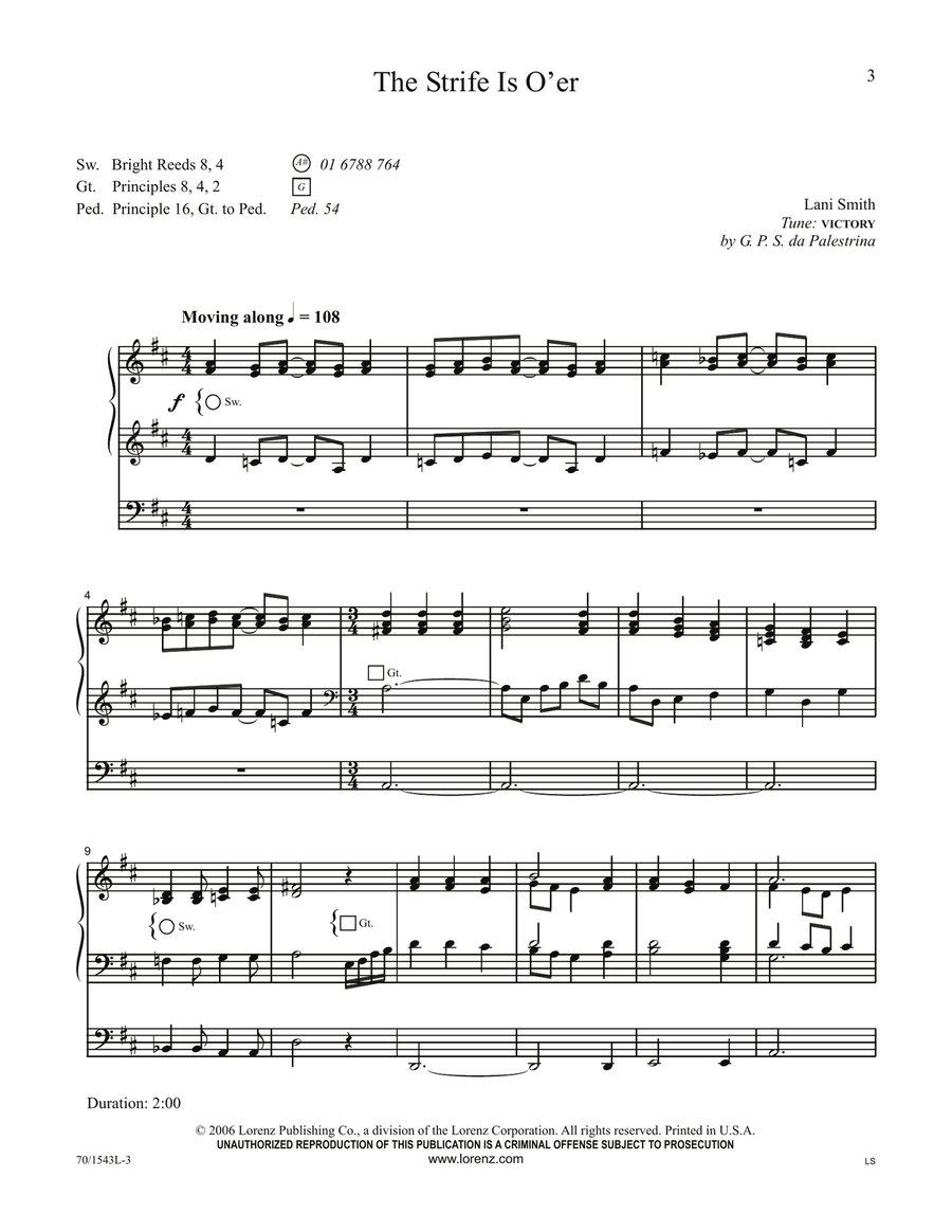 Risen and Exalted! (Digital Download) Easter scores gallery preview page 1