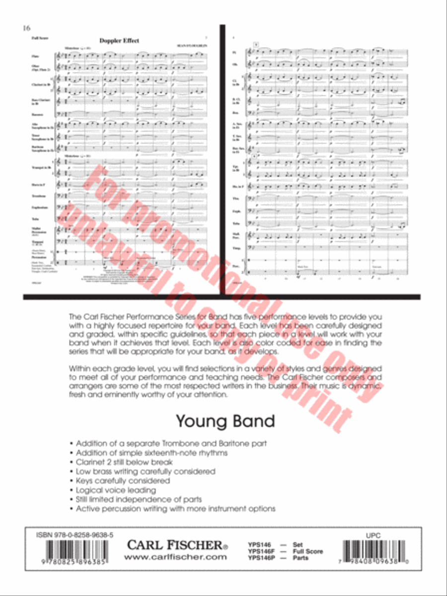 Suo Gan Concert Band scores gallery preview page 17