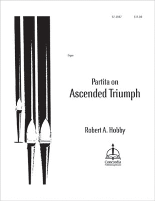 Book cover for Partita on Ascended Triumph