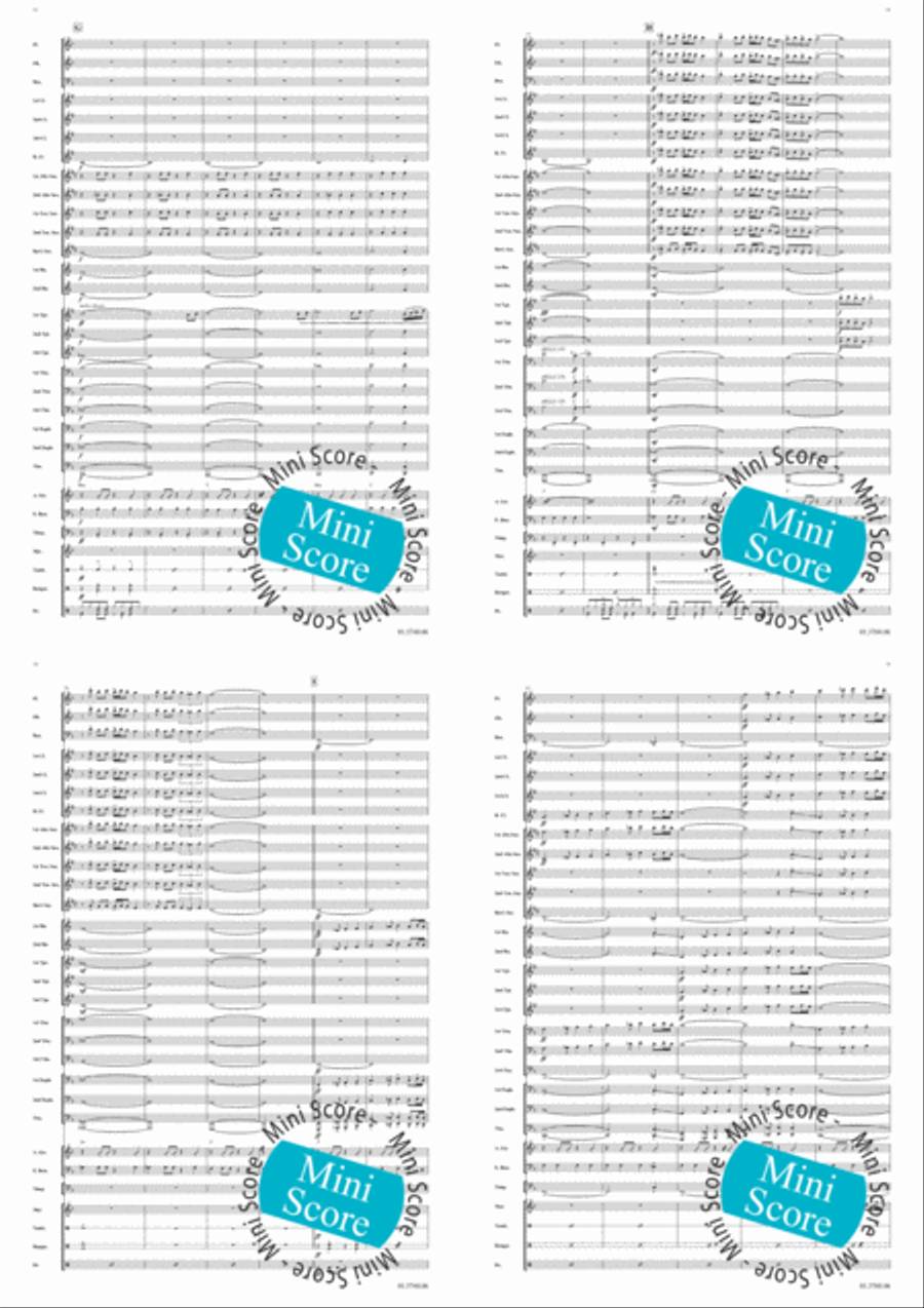 Misirlou Concert Band scores gallery preview page 6