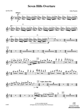 Seven Hills Overture: Flute
