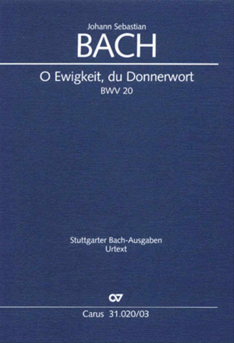 Eternity, thou thundrous word (O Ewigkeit, du Donnerwort) ATB scores gallery preview page 1