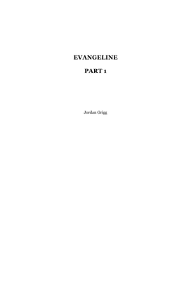 Book cover for Evangeline – Complete Score