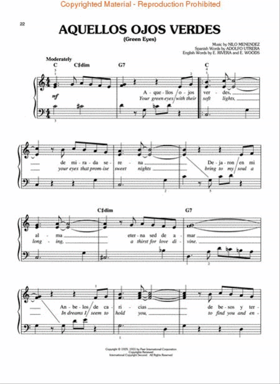 Jazz Standards Easy Piano scores gallery preview page 4