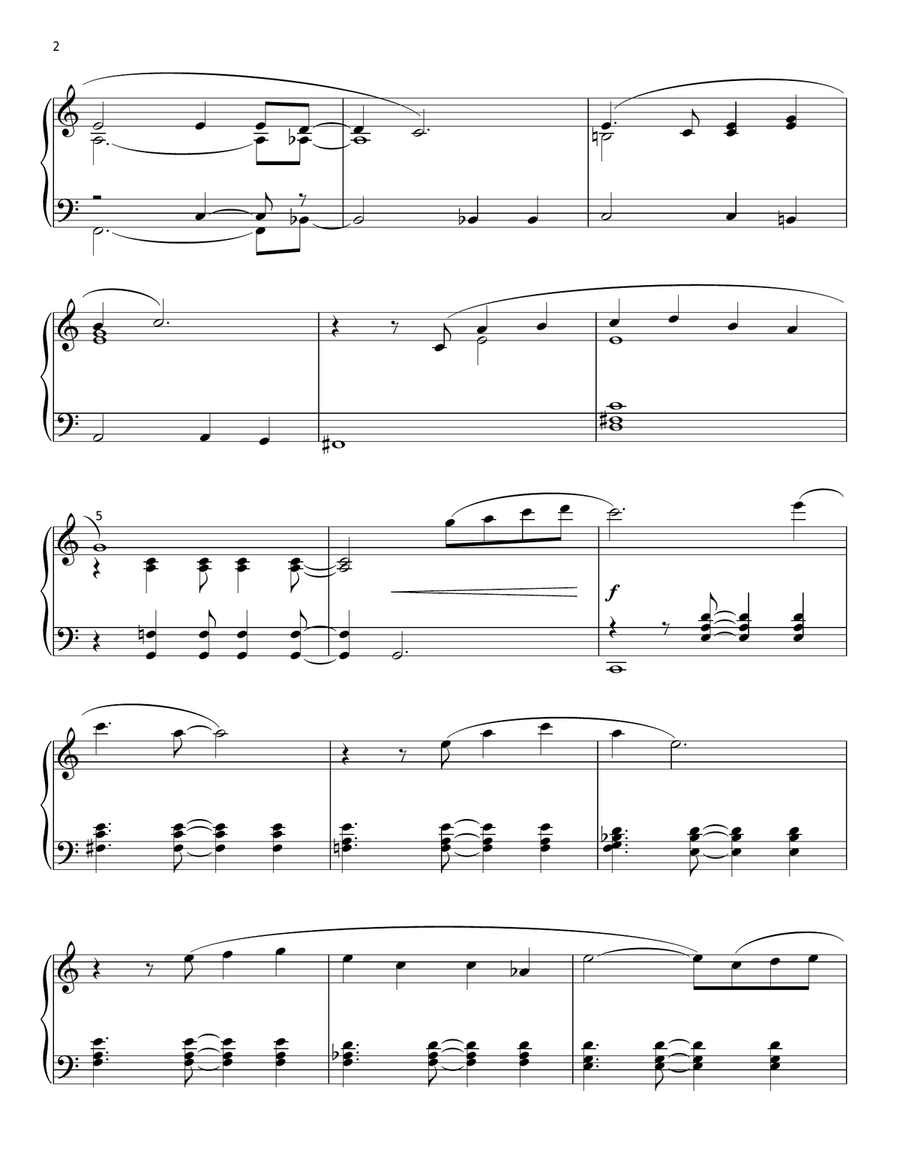 Just The Way You Are Just The Way You Are Piano Solo scores gallery preview page 2