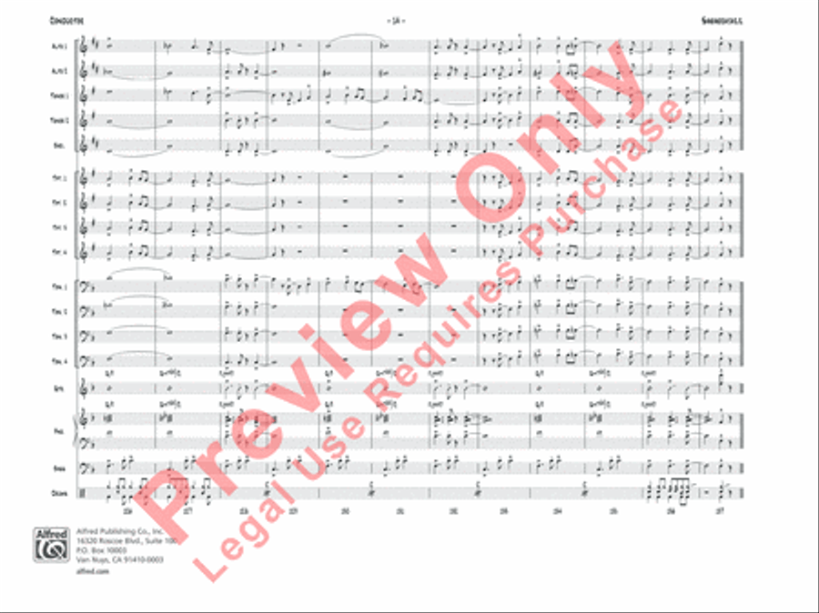 Sheherajazz Sheherajazz Jazz Ensemble scores gallery preview page 17