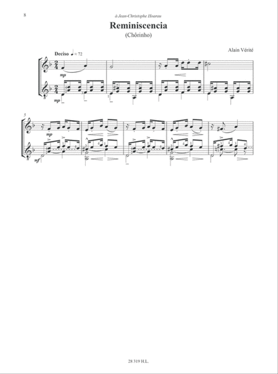 Chorinhos Et Valsinhas Flute scores gallery preview page 4