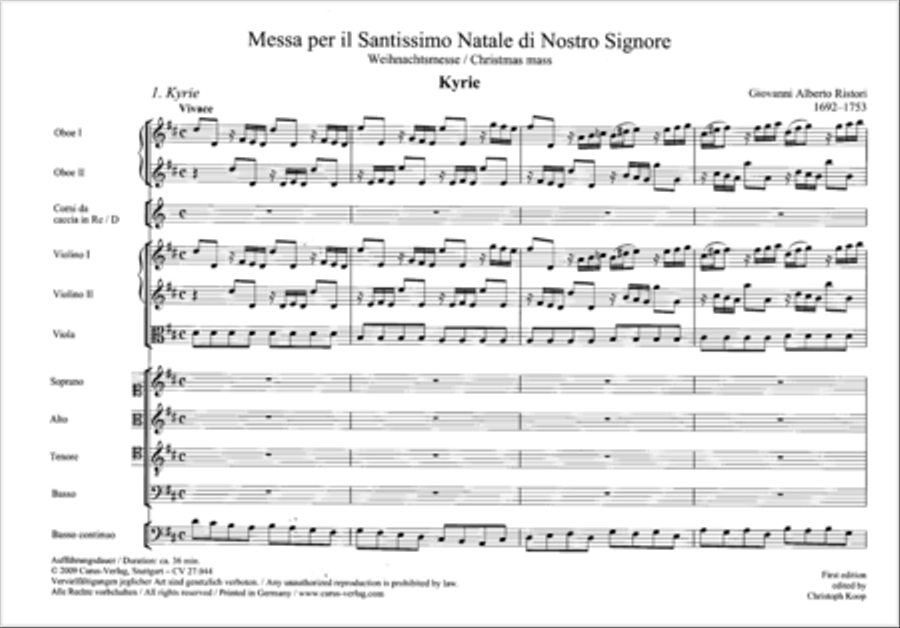 Messa per il Santissimo Natale 4-Part scores gallery preview page 141