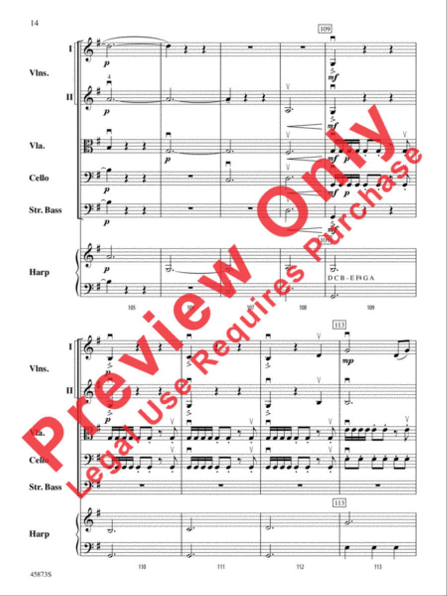 Rogue Rider Rogue Rider String Orchestra scores gallery preview page 14