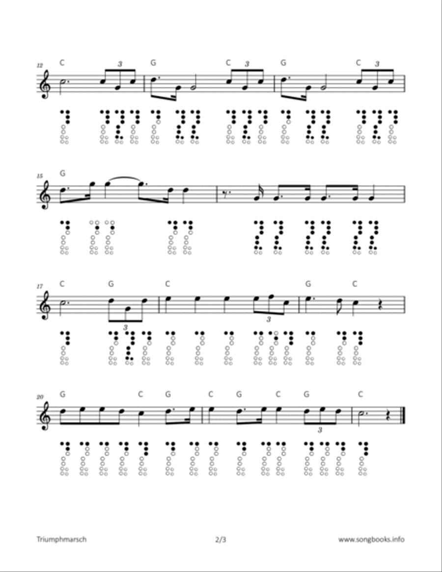 Triumphmarsch Chamber Music scores gallery preview page 2