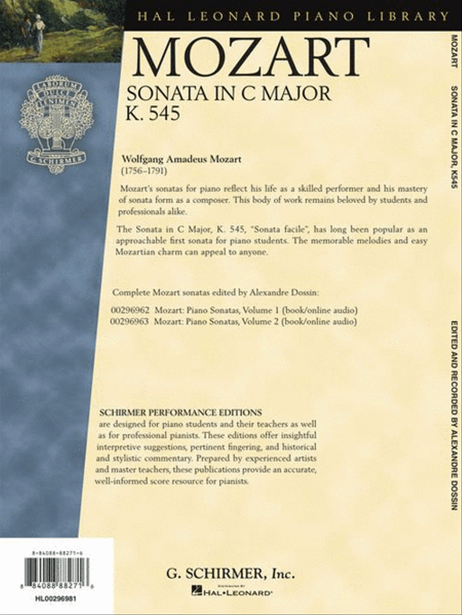 Piano Sonata in C Major, K.545 Piano Solo scores gallery preview page 7