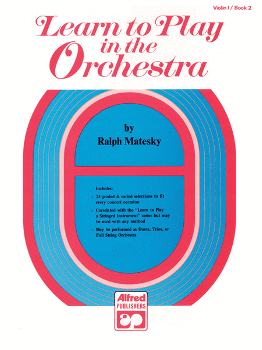 Learn to Play in the Orchestra, Book 2 Chamber Orchestra scores gallery preview page 1