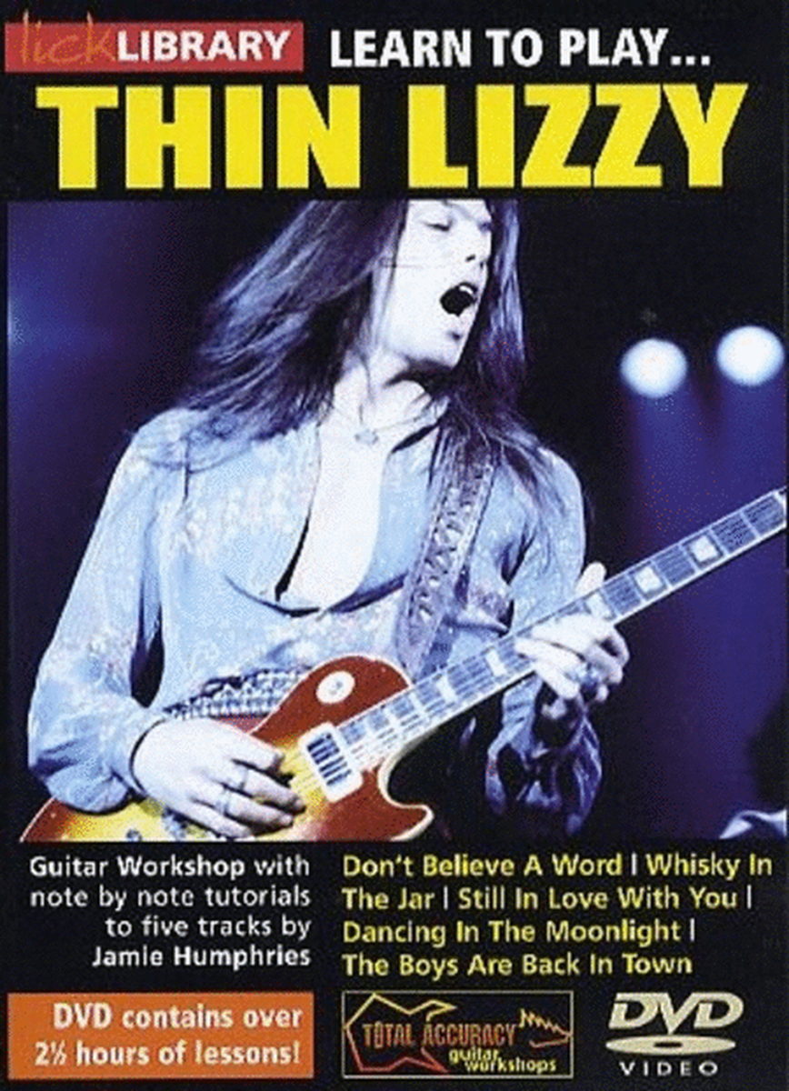 Learn To Play Thin Lizzy Dvd